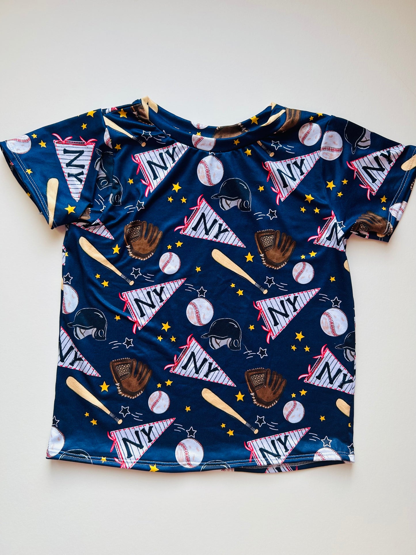 T-Shirt: New York Pinstripes