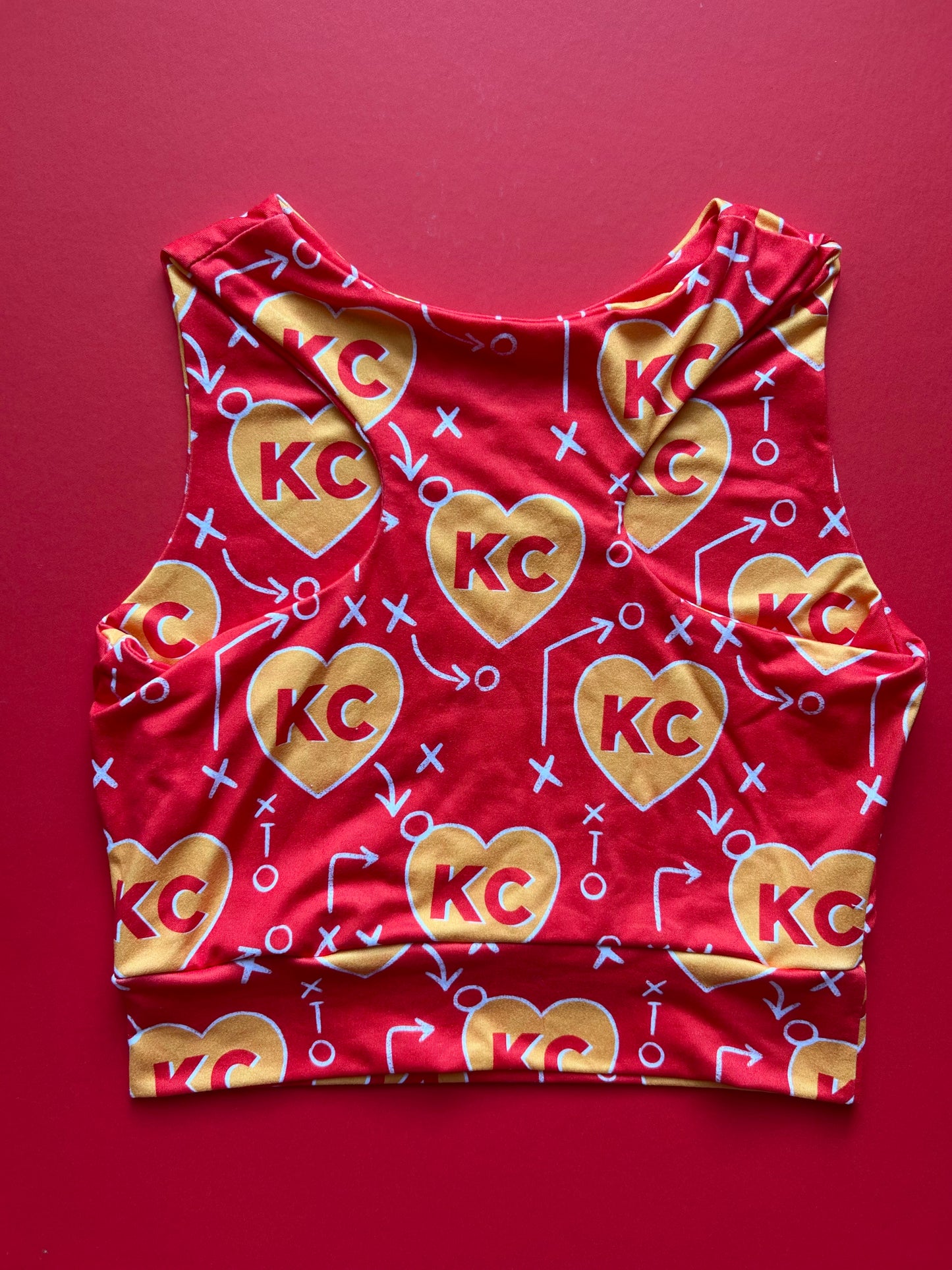 Racerback Tank for Girls: KC XO