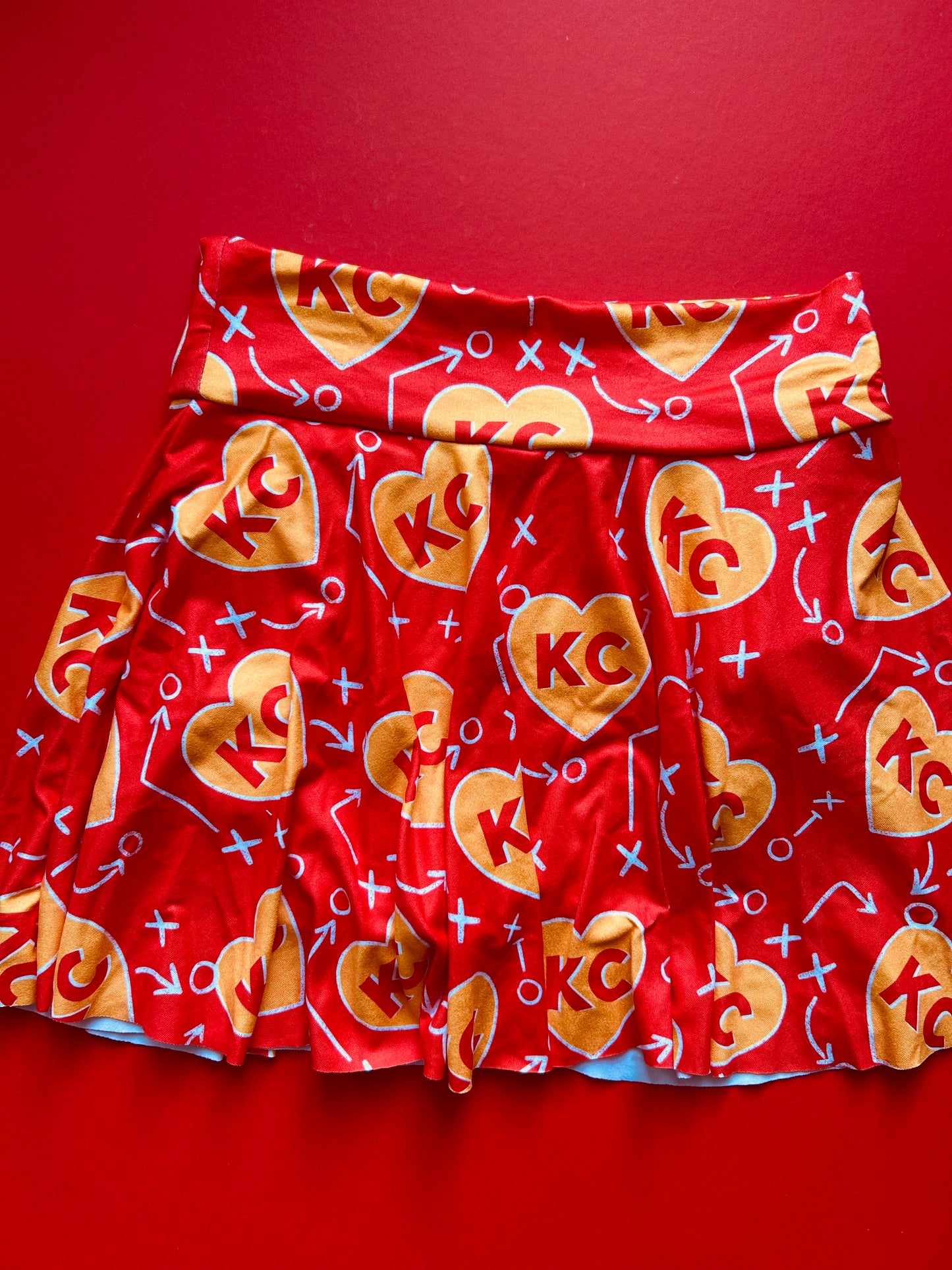 Cheer Skirt: KC XO