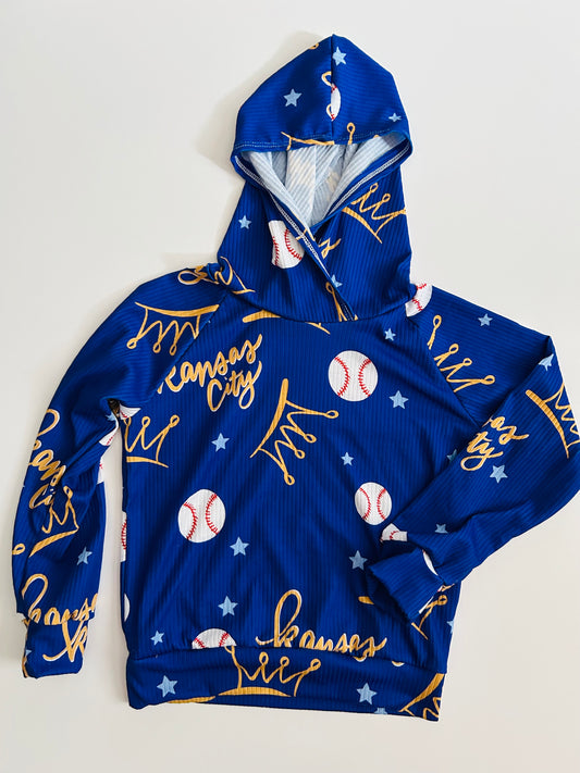 Hoodie: Kansas City Cursive