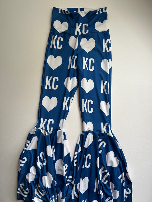 Bells: KC Blue with Hearts