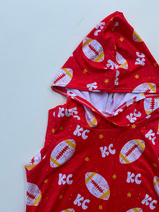 Boys Hoodie Tank: KC Splatter