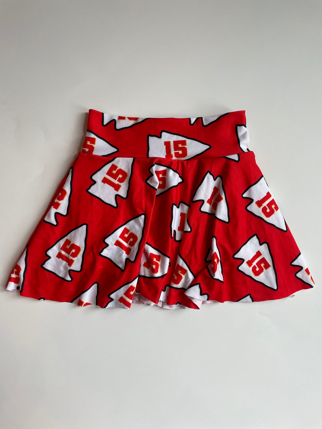 Cheer Skirt: 15 Red