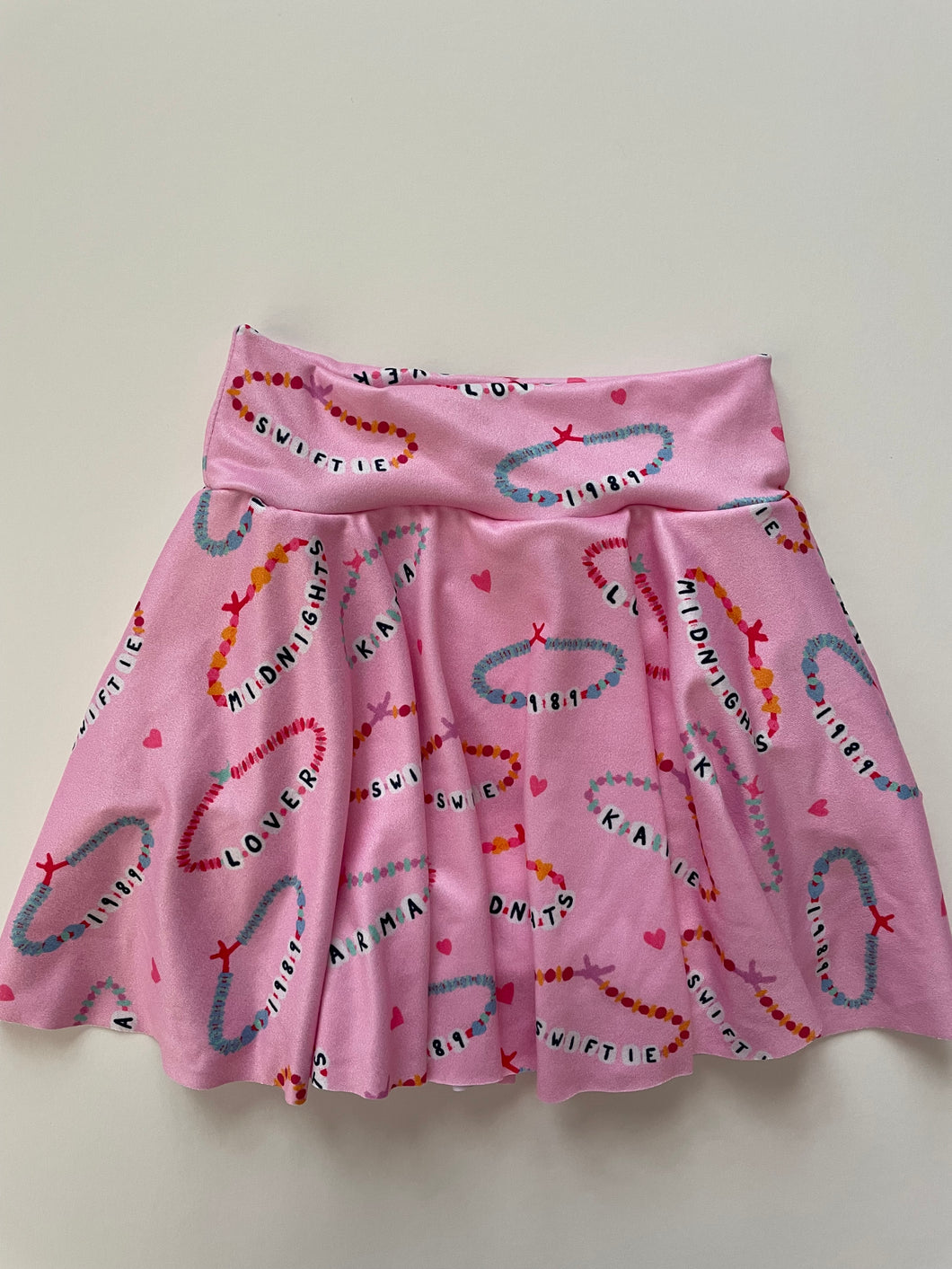 Cheer Skirt: Pink Bracelets