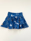 Cheer Skirt: KC Words on Blue